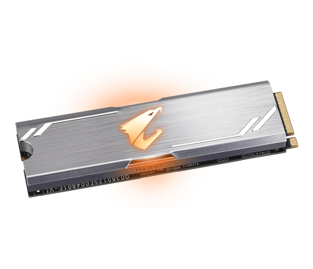 Gigabyte 256GB M.2 PCIe NVMe AORUS RGB - 499474 - zdjęcie 2